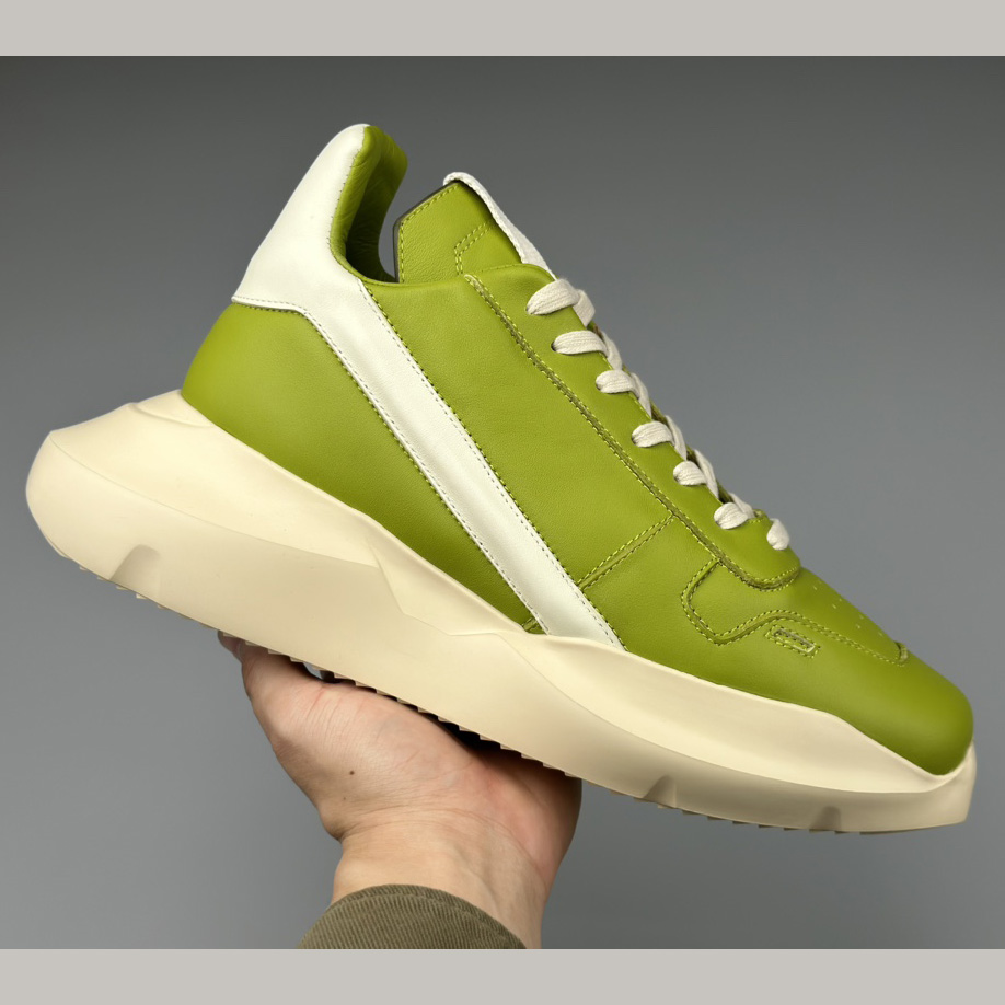 Rick Owens Geth Runner Low-top Sneakers - DesignerGu