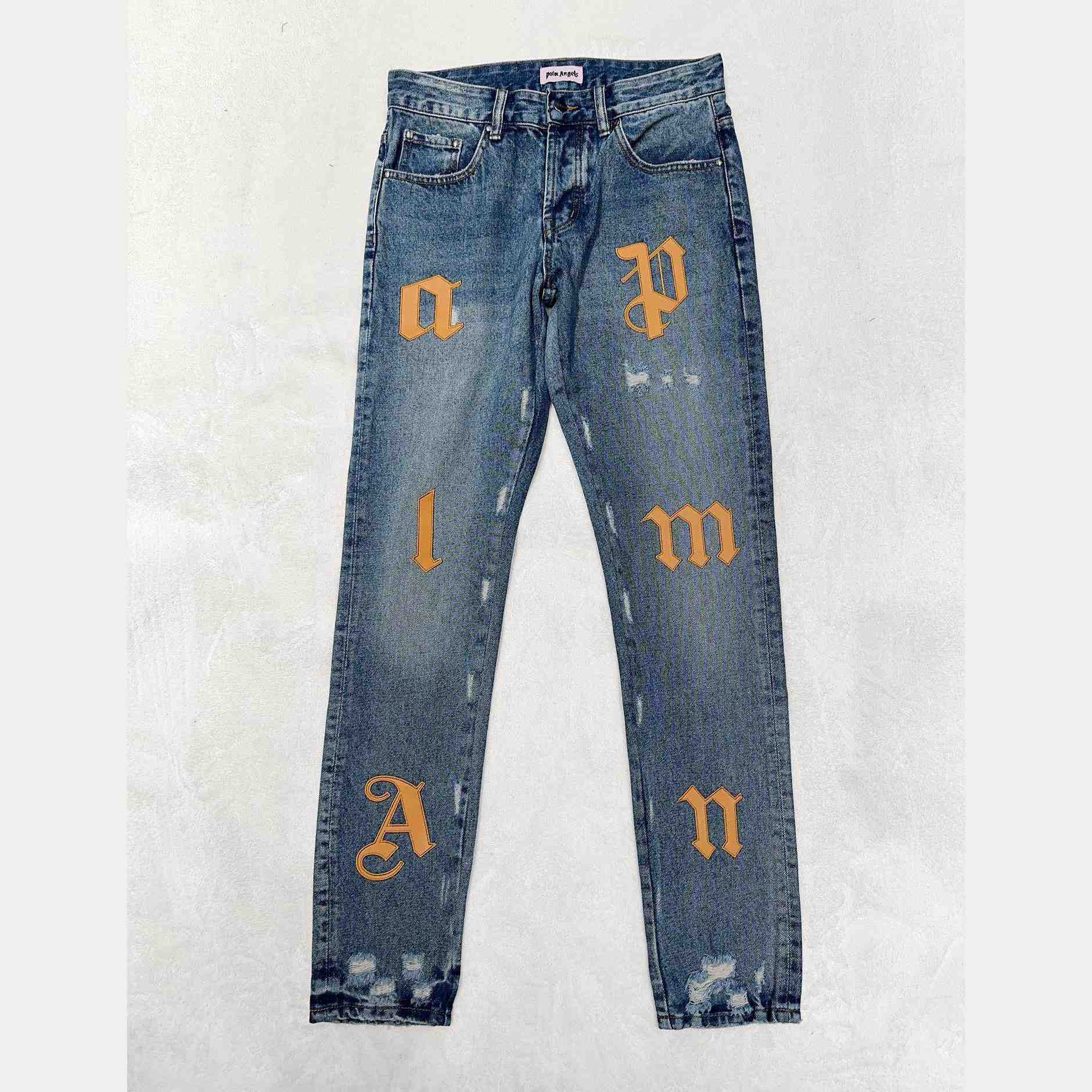 Palm Angels Slim Fit Jeans - DesignerGu