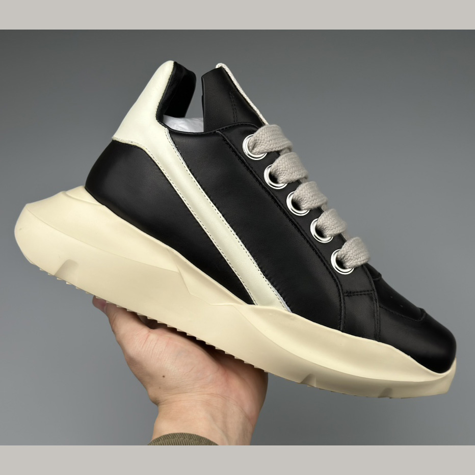 Rick Owens Geth Chunky High-top Sneakers - DesignerGu