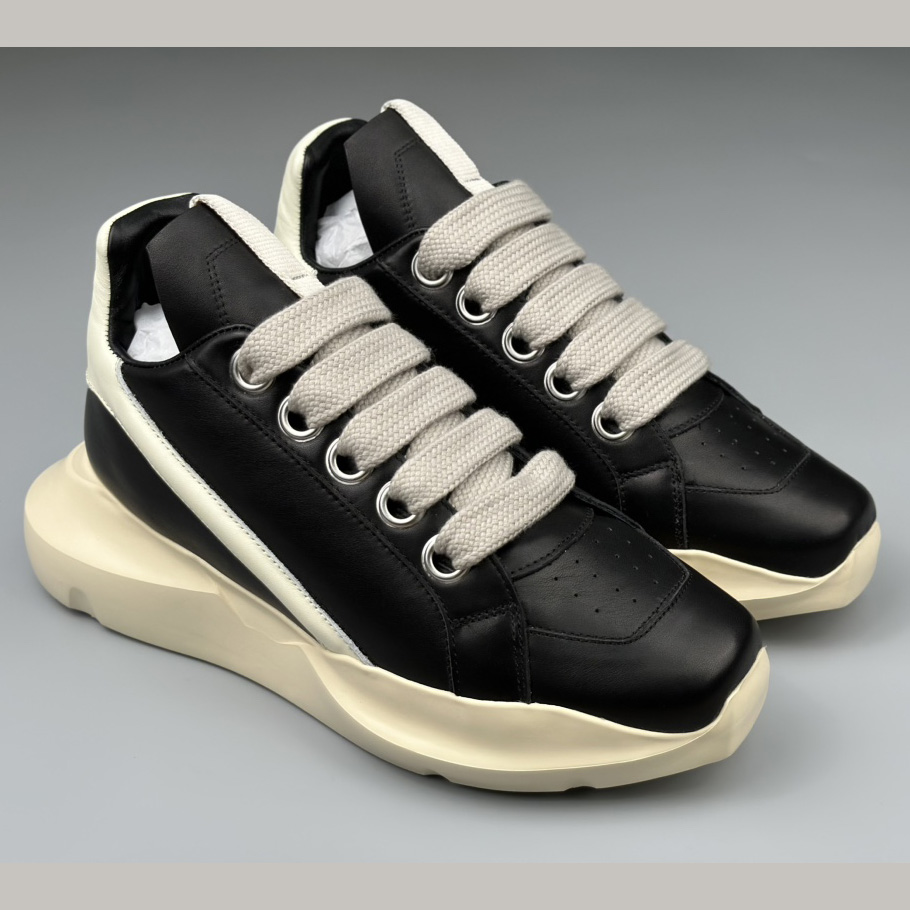 Rick Owens Geth Chunky High-top Sneakers - DesignerGu