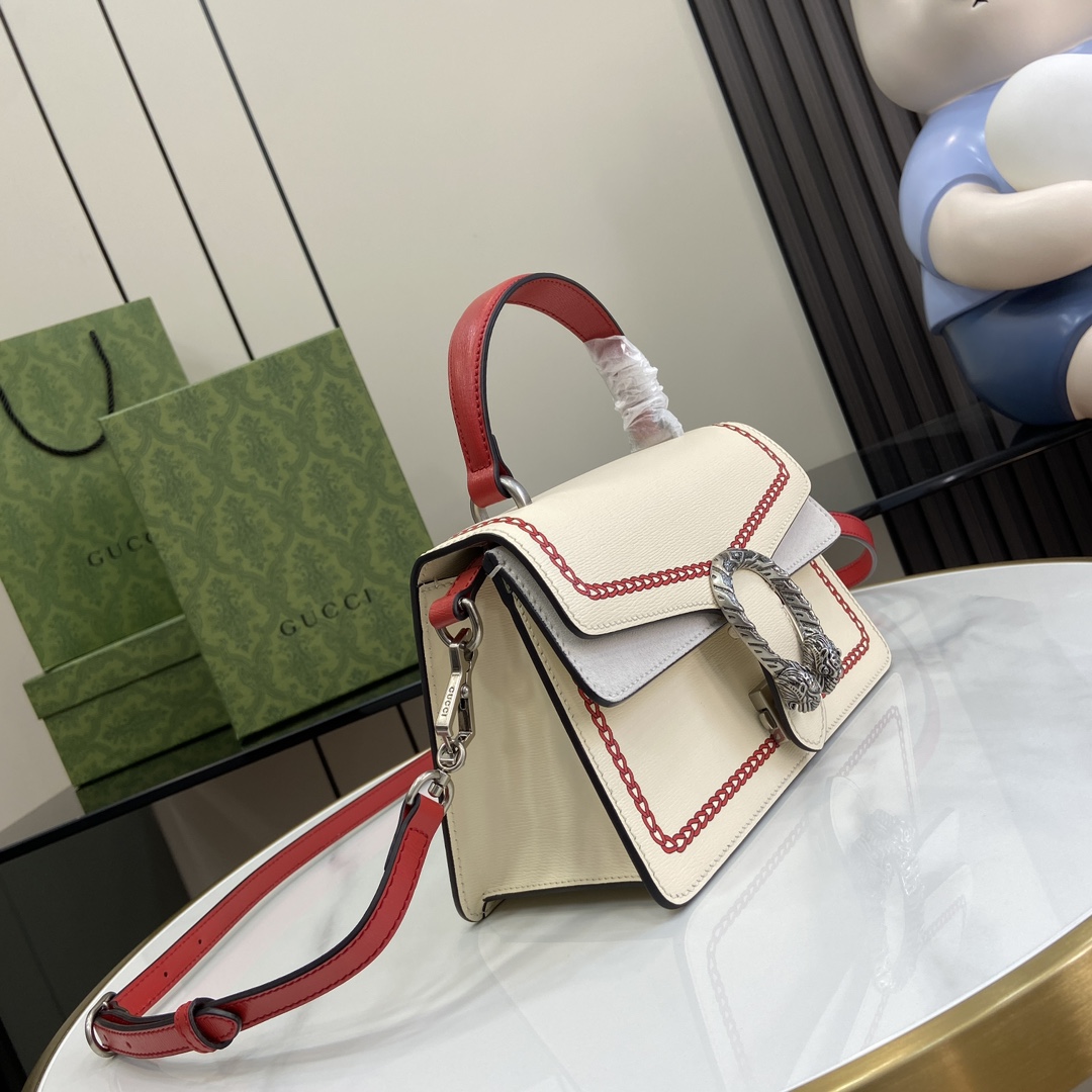 Gucci Small Dionysus Top Handle Bag - DesignerGu