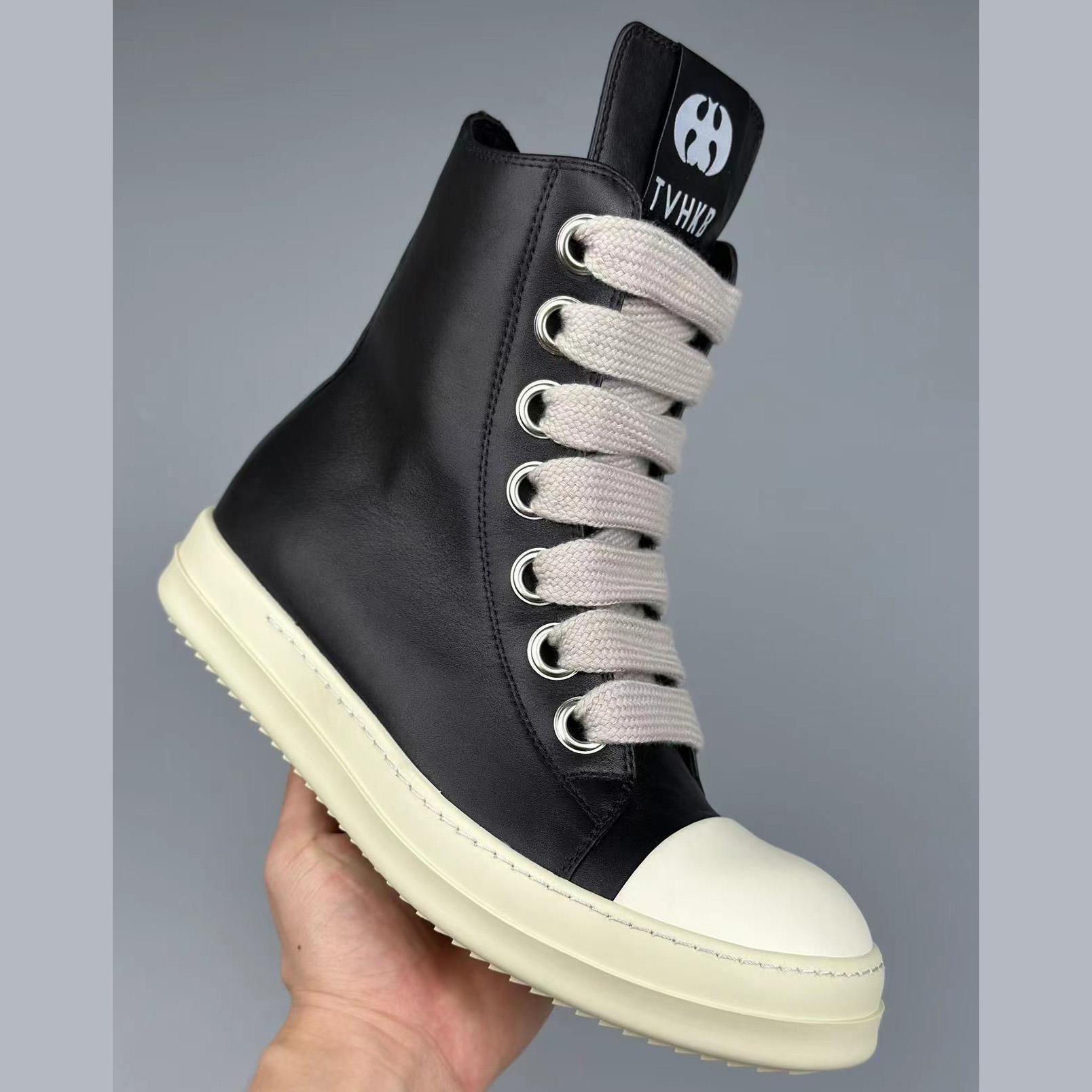 Rick Owens High-Top Sneakers - DesignerGu