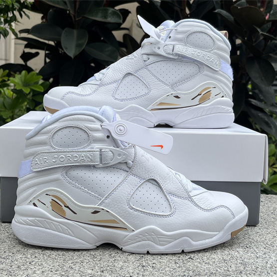 Air Jordan 8 Retro OVO Sneakers     AA1239-135 - DesignerGu