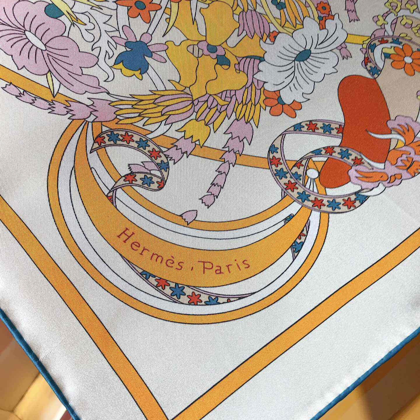 Hermes La Danse Du Printemps Scarf   90cm - DesignerGu