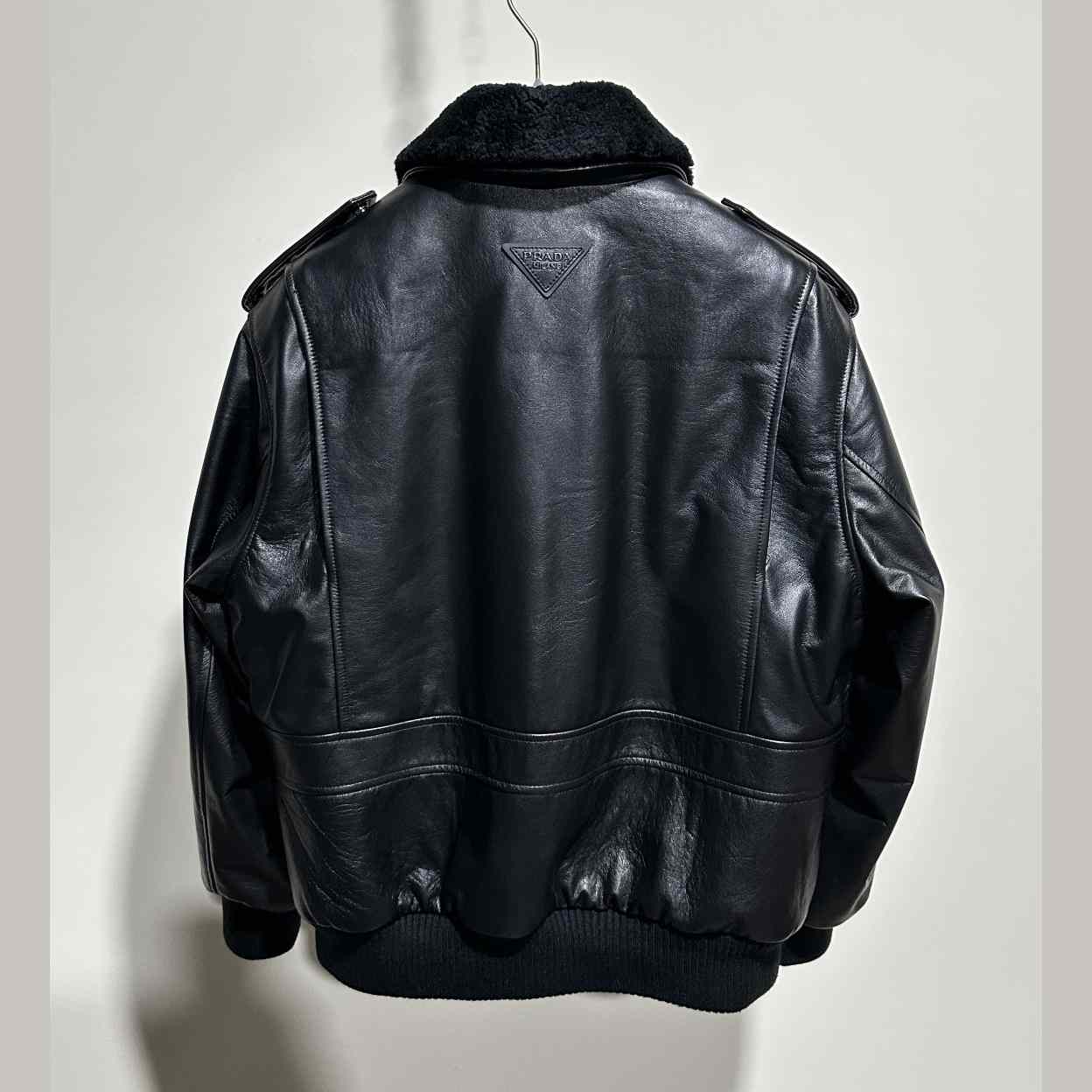 Prada Leather Jacket - DesignerGu