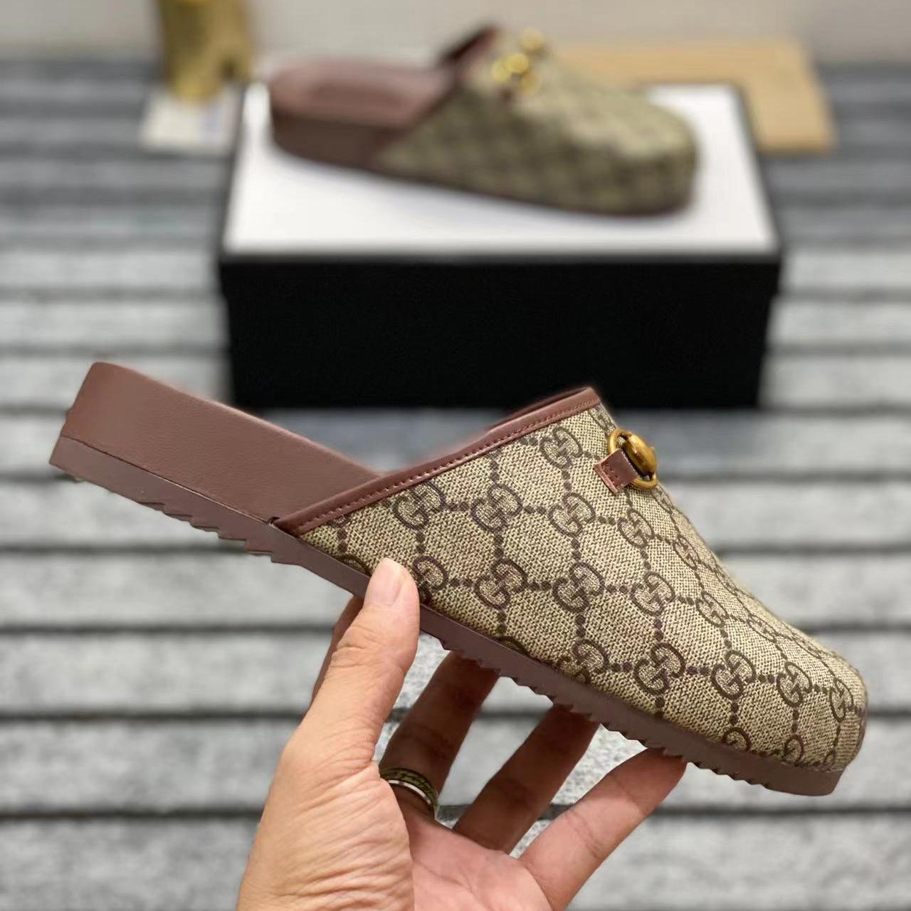 Gucci GG Horsebit Slipper - DesignerGu