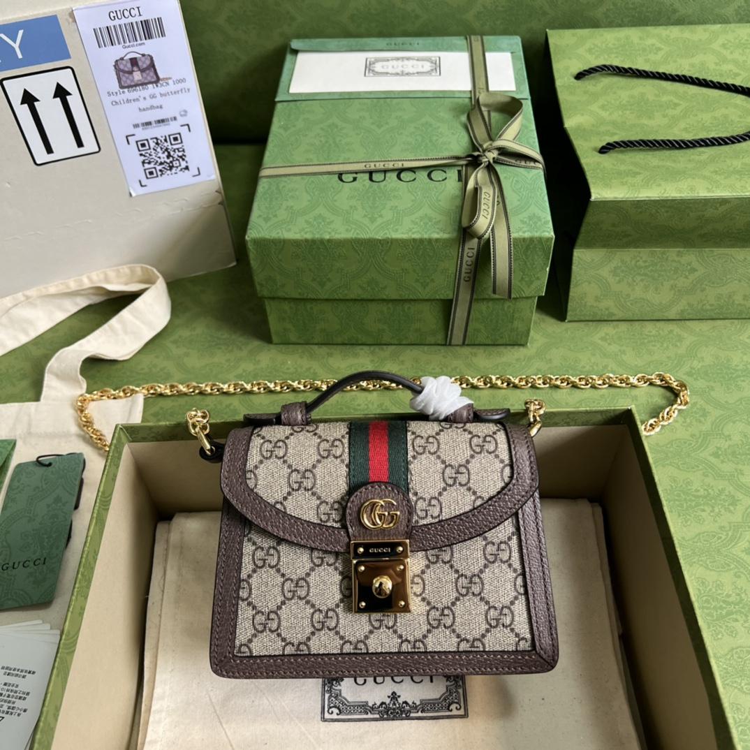 Gucci Ophidia GG Mini Shoulder Bag - DesignerGu