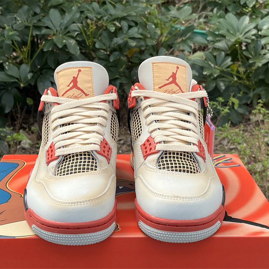 Air Jordan 4 Sneakers     AQ9129-105  - DesignerGu