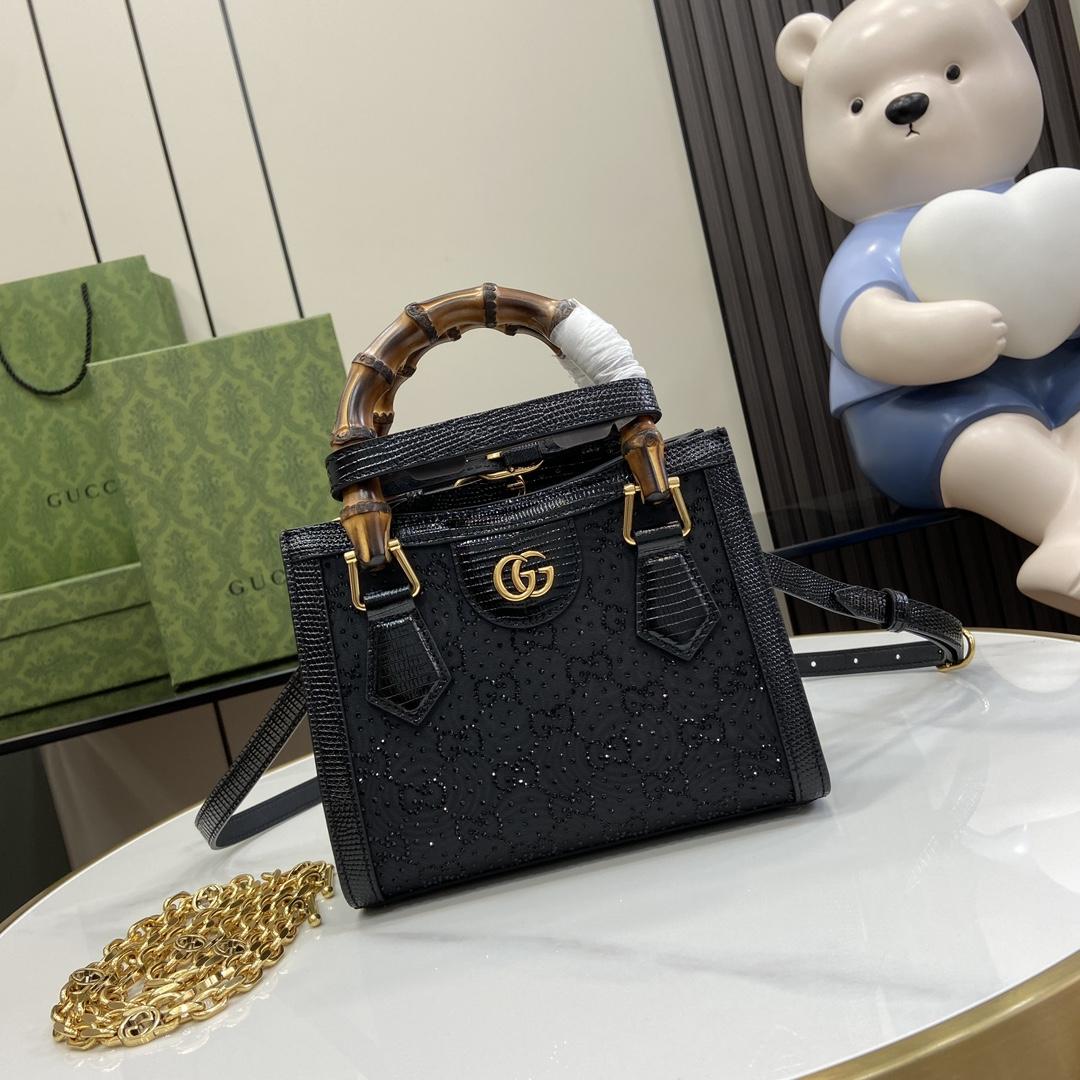 Gucci Diana Mini Tote Bag - DesignerGu