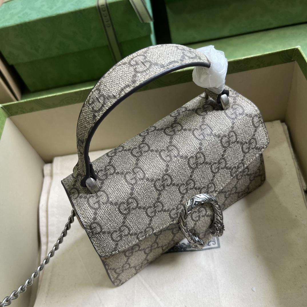 Gucci Dionysus Mini Top Handle Bag (18x 12x 6cm)  - DesignerGu