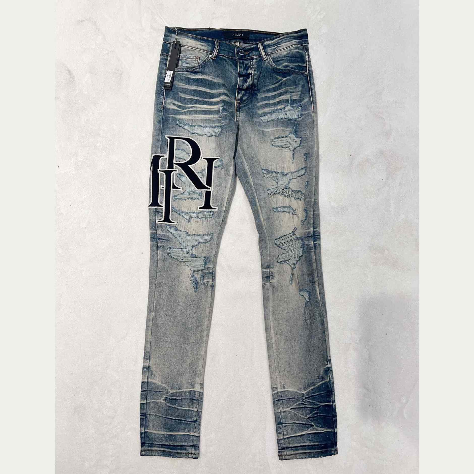 Amiri Staggered Jeans  AM7266 - DesignerGu