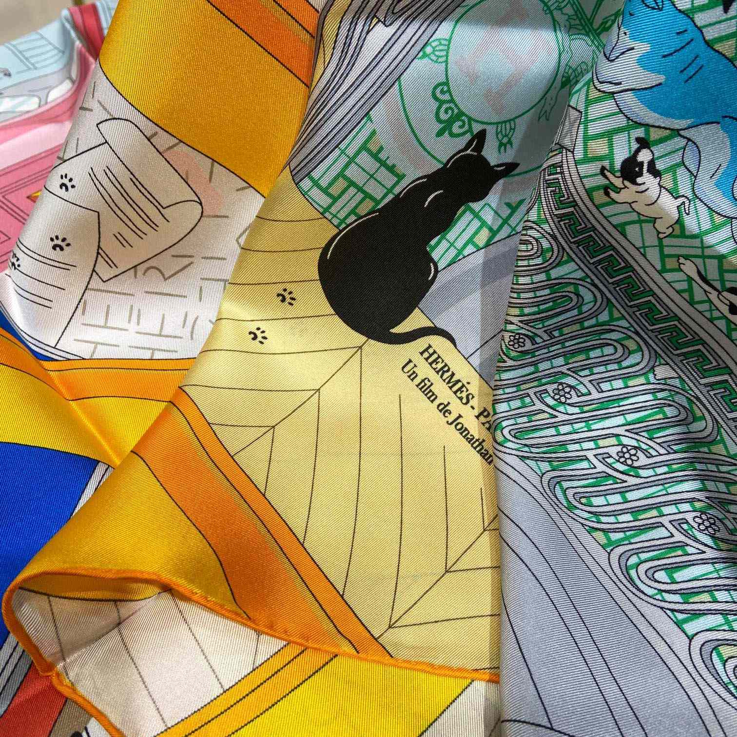 Hermes Mystere Au 24 Scarf 90 - DesignerGu