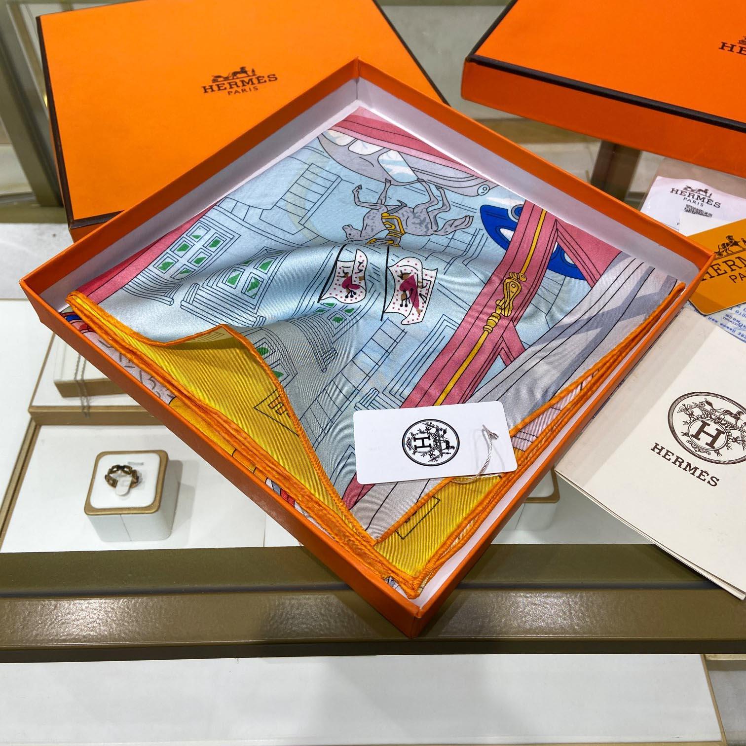 Hermes Mystere Au 24 Scarf 90 - DesignerGu