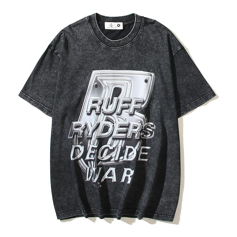 Who Decides War Ruff Ryders Short Sleeve - DesignerGu