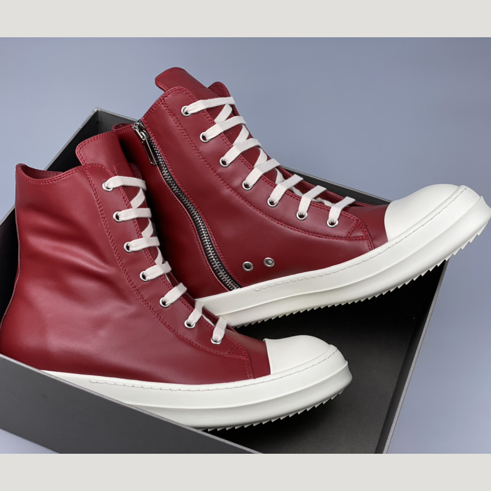 Rick Owens High-top Sneakers - DesignerGu