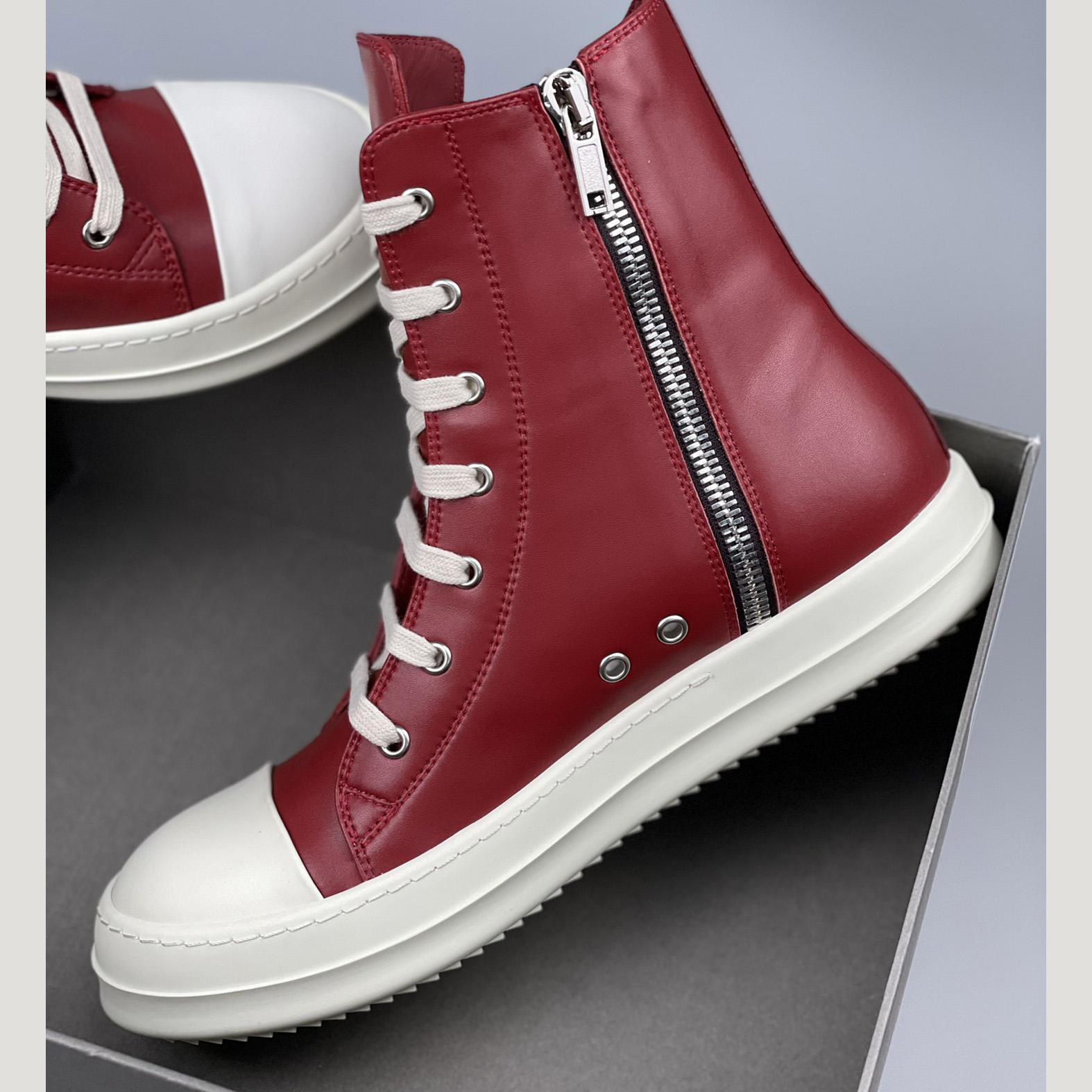 Rick Owens High-top Sneakers - DesignerGu