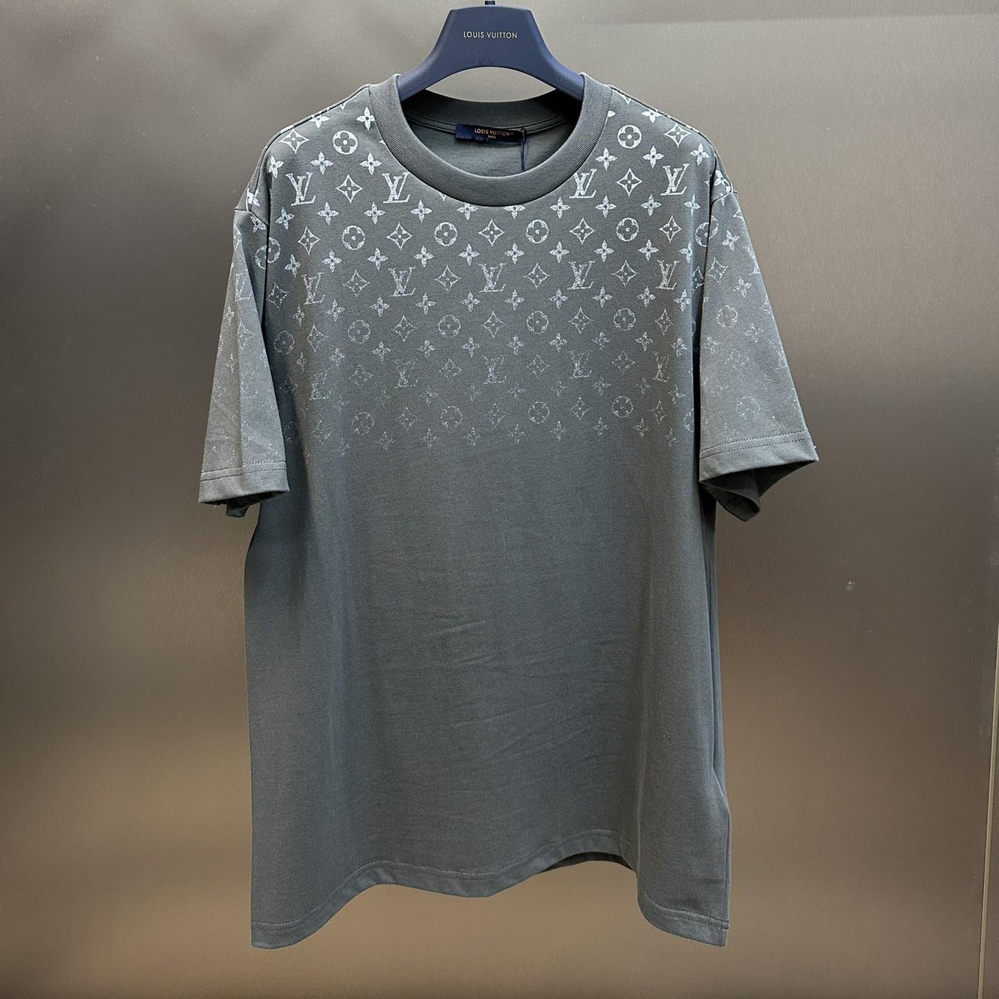 Louis Vuitton Gradient Cotton T-Shirt    1AFBAW - DesignerGu