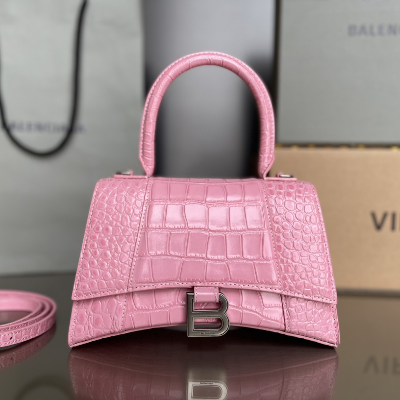 Balenciaga ‘Hourglass XS’ Shoulder Bag (19-21-8cm) - DesignerGu