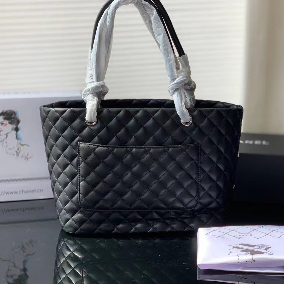 Chanel Cambon Ligne Tote Bag  (38-28-14cm) - DesignerGu