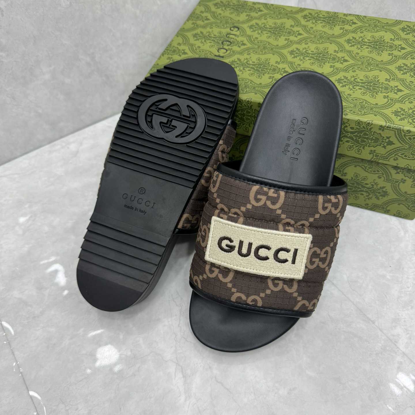 Gucci GG Slide Sandal - DesignerGu