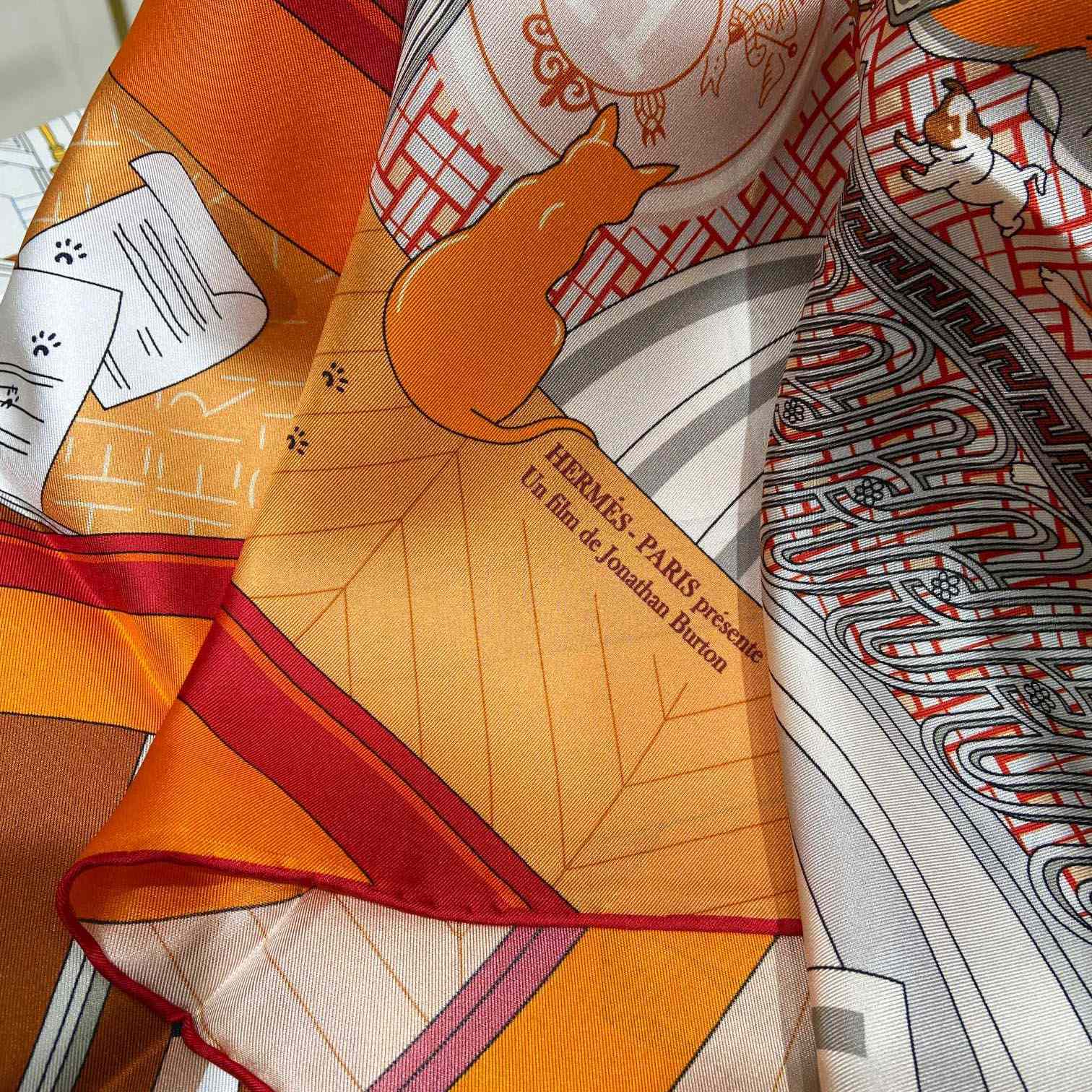 Hermes Mystere Au 24 Scarf 90 - DesignerGu