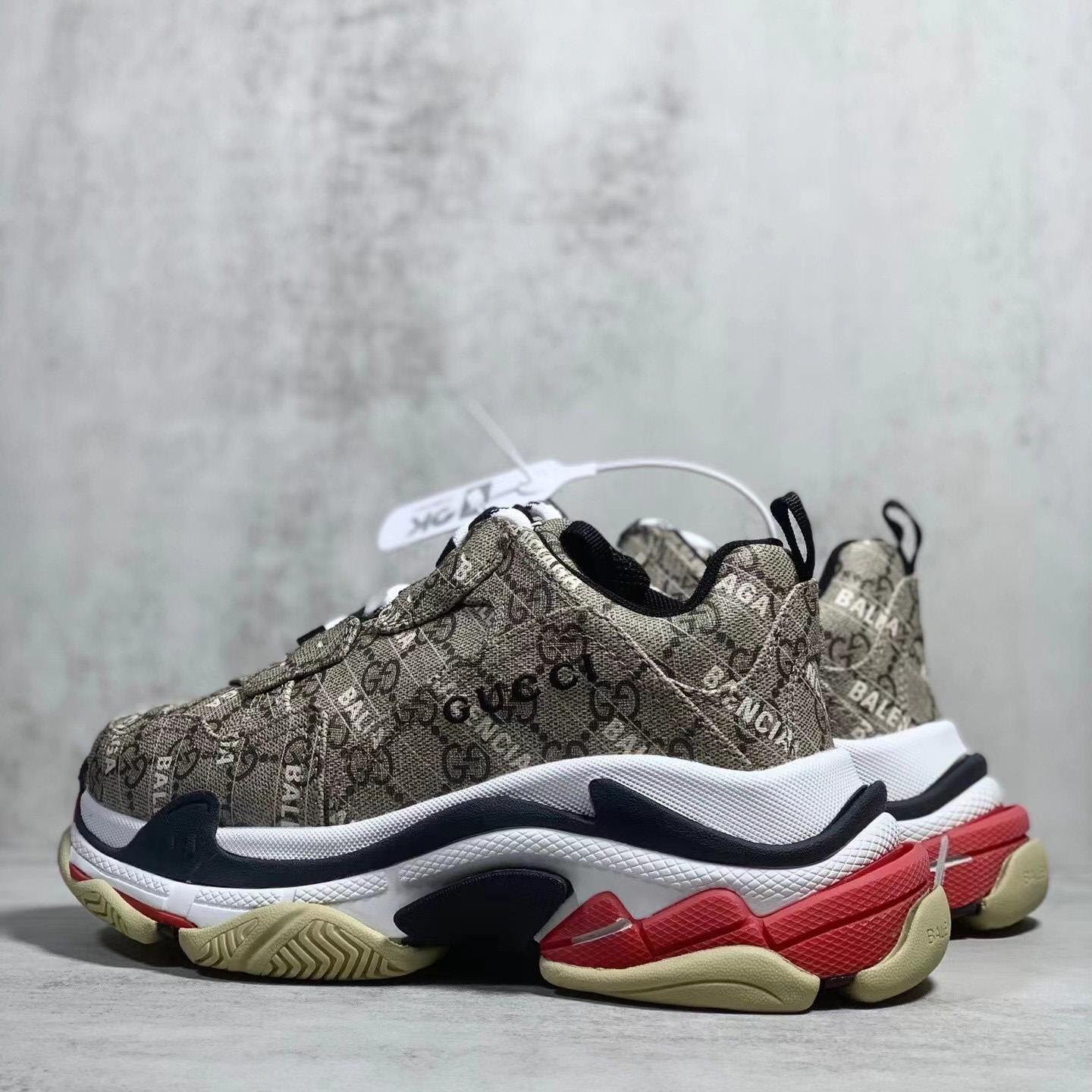 Gucci x Balenciaga Triple S Sneaker  - DesignerGu