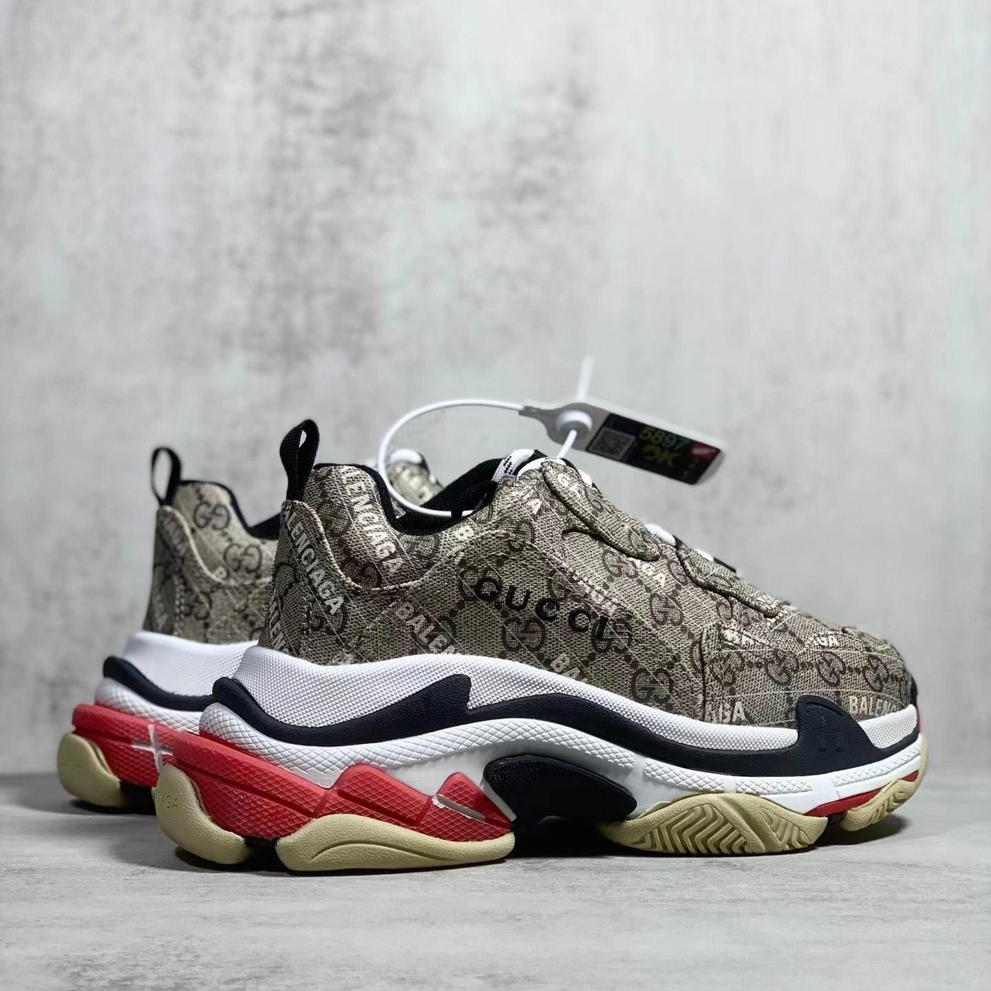 Gucci x Balenciaga Triple S Sneaker  - DesignerGu