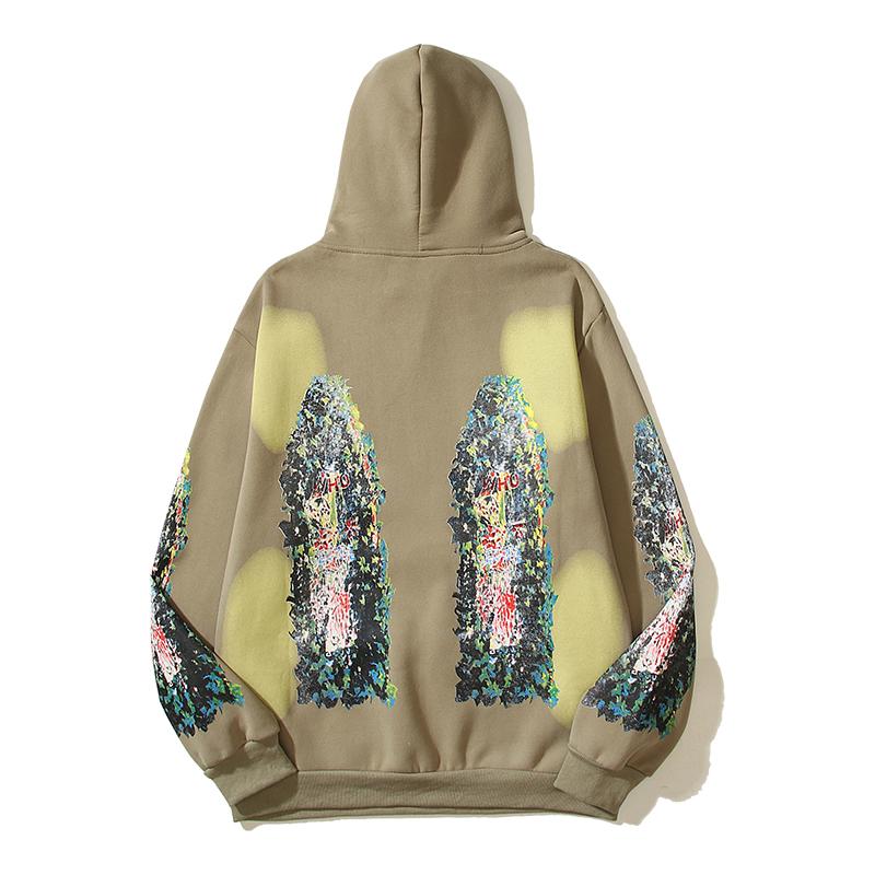 Who Decides War Green Garden Glass Hoodie - DesignerGu