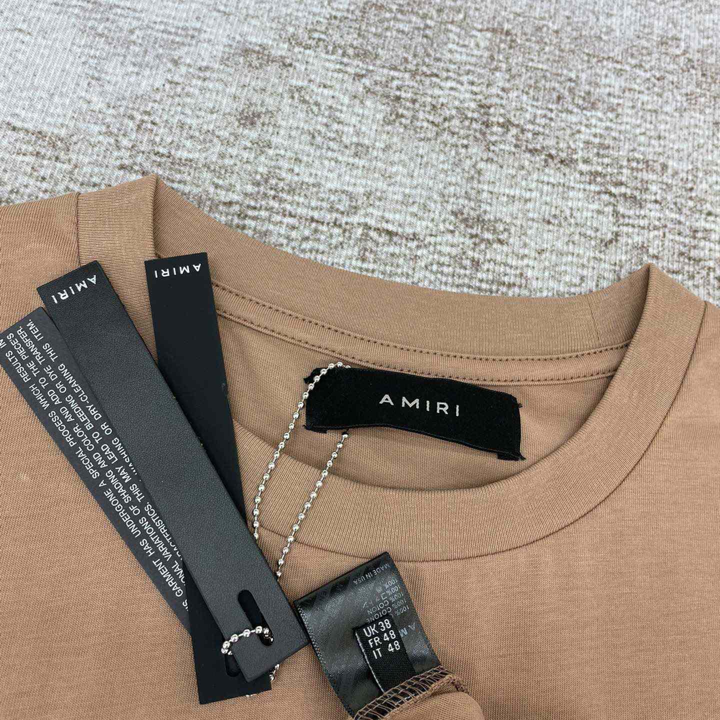 Amiri Logo-print Cotton T-shirt - DesignerGu