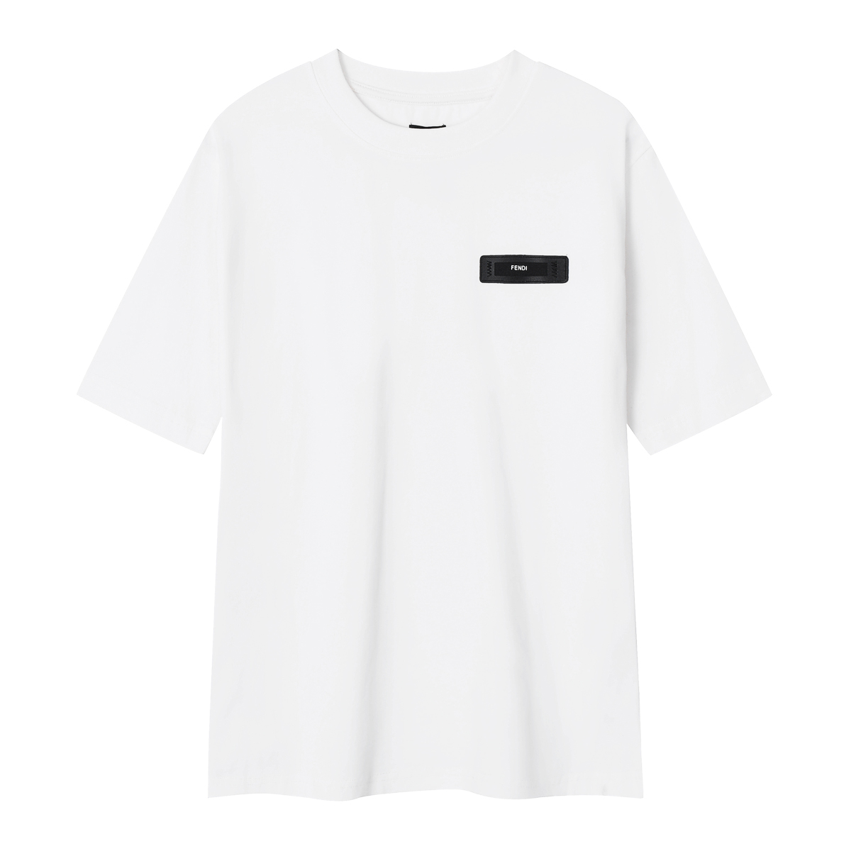 Fendi Cotton T-shirt In Black - DesignerGu