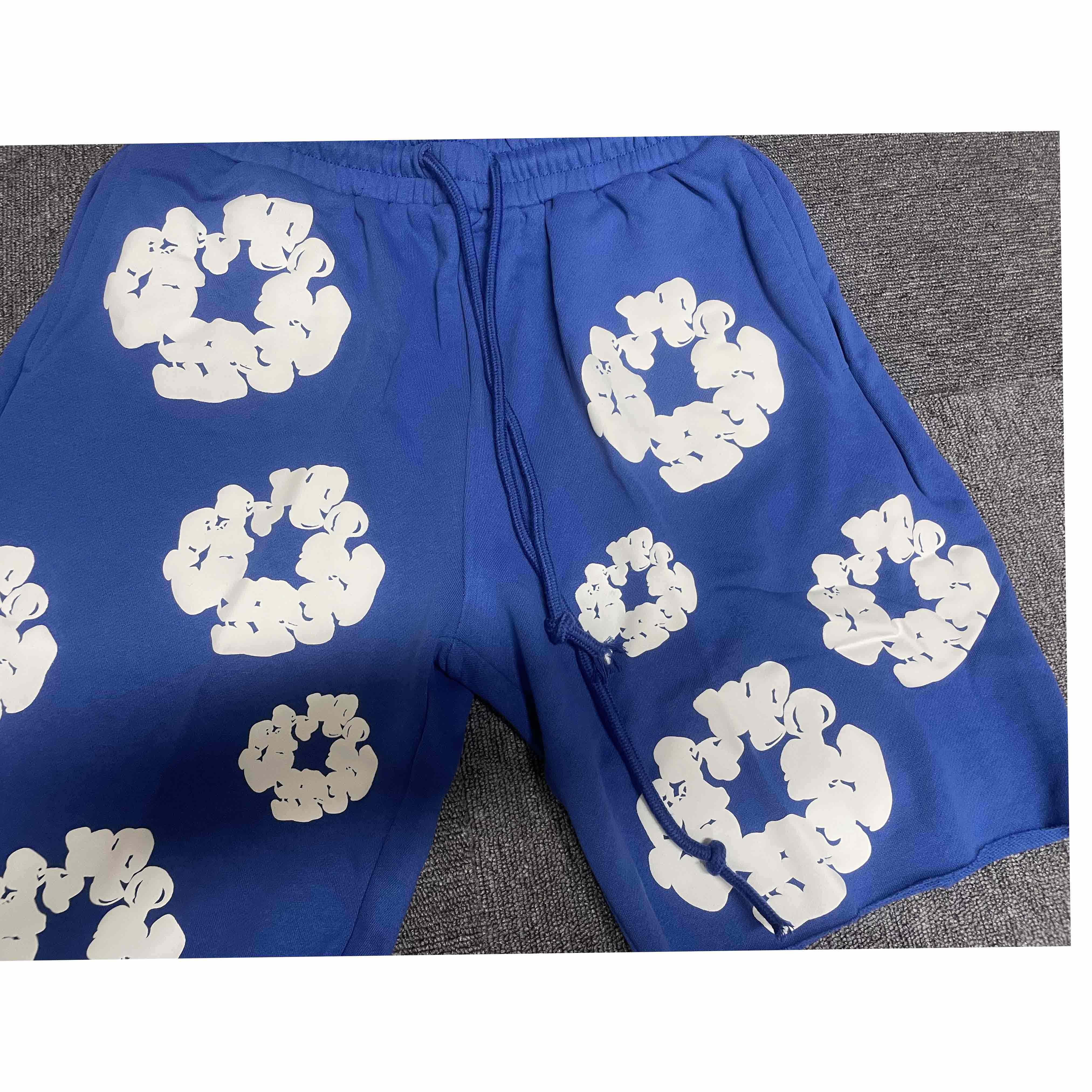 Denim Tears Cotton Wreath Sweat Shorts - DesignerGu