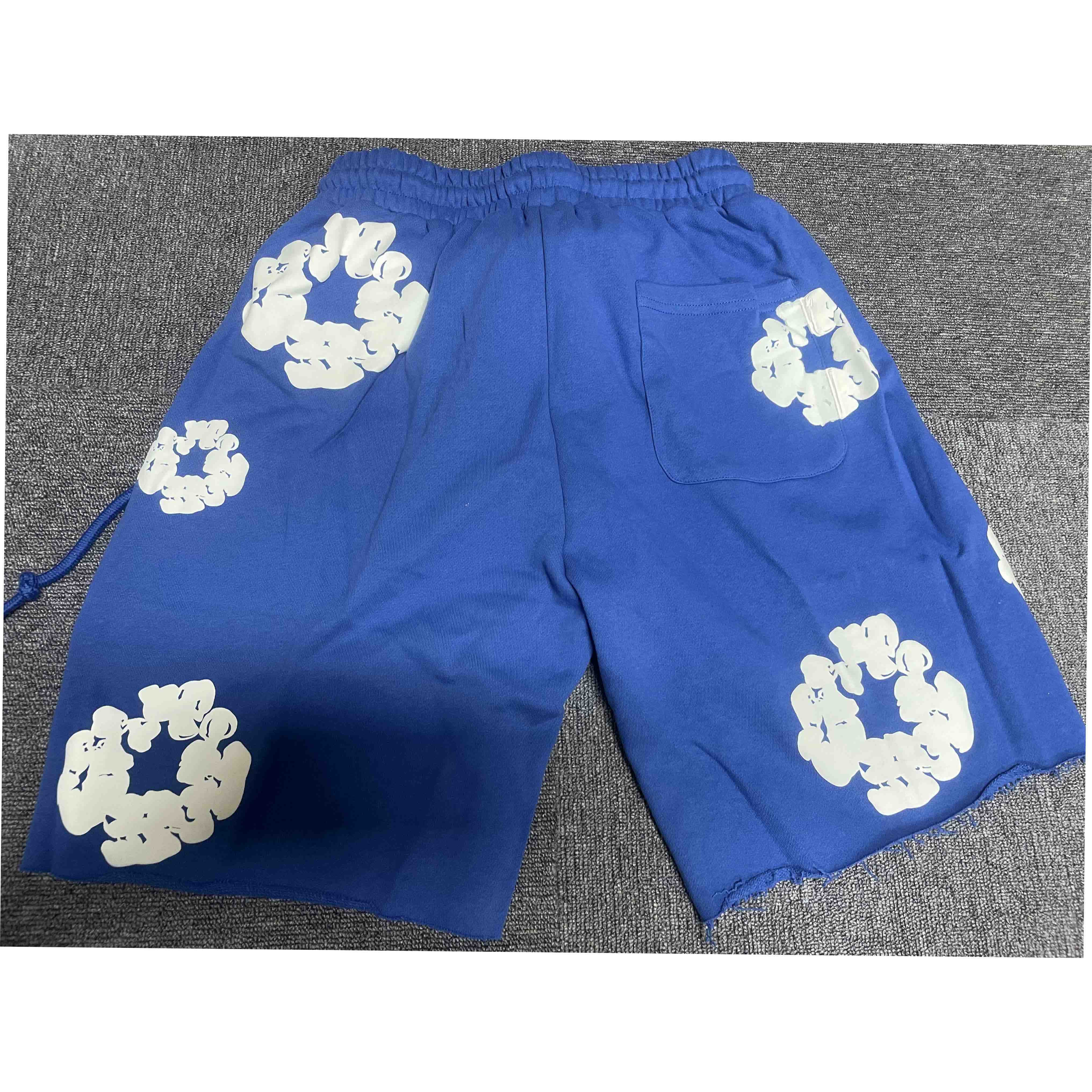 Denim Tears Cotton Wreath Sweat Shorts - DesignerGu