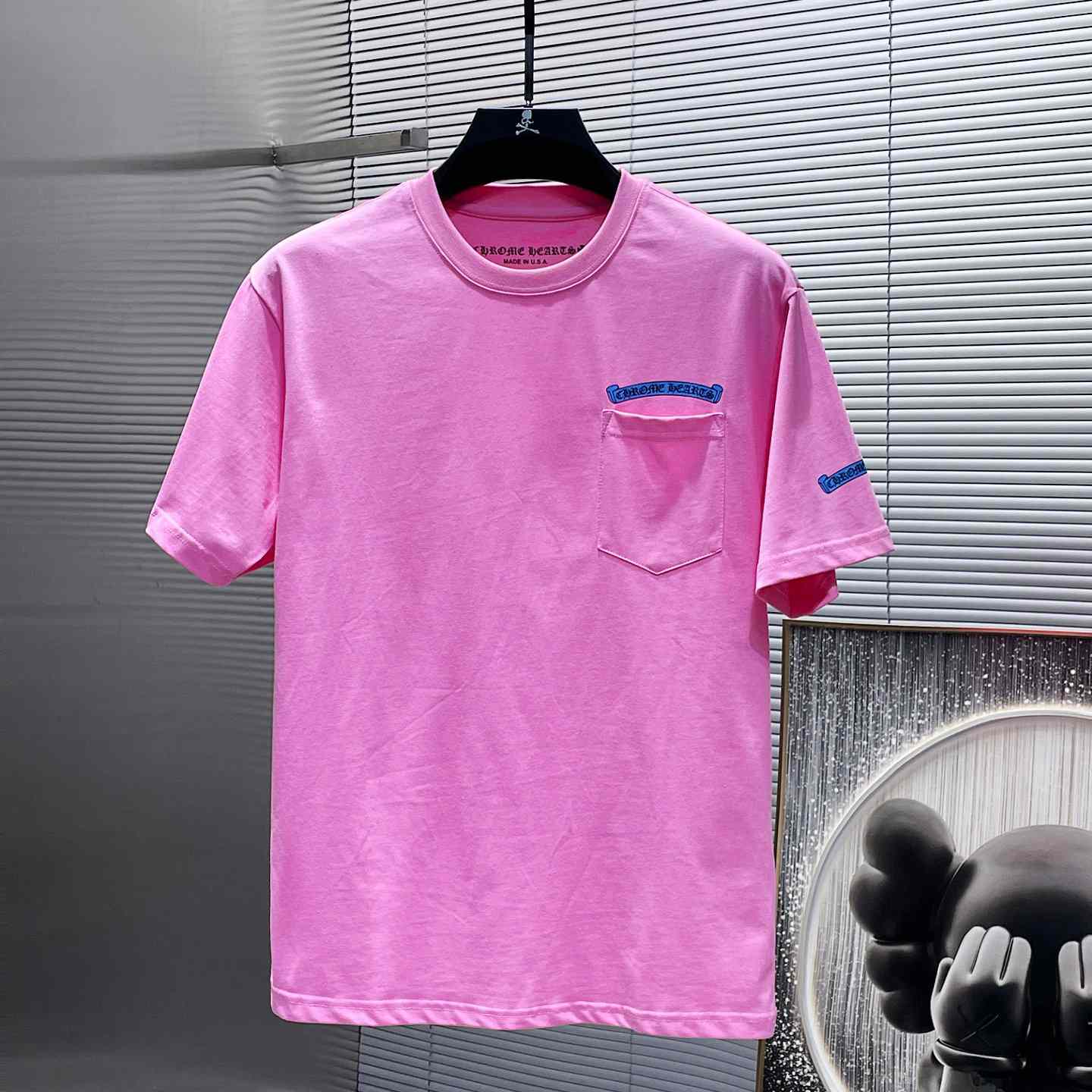 Chrome Hearts Scroll T-Shirt In Pink - DesignerGu