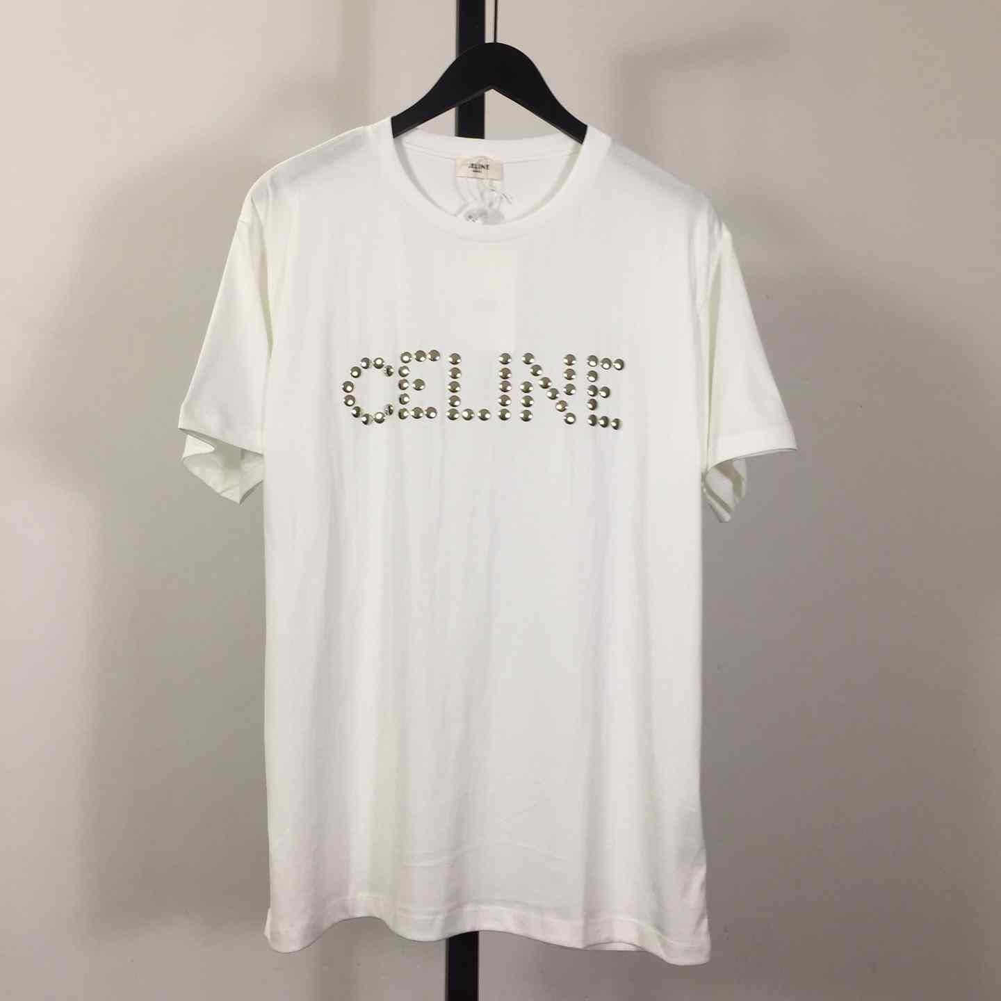 Celine Loose T-Shirt In Cotton Jersey - DesignerGu