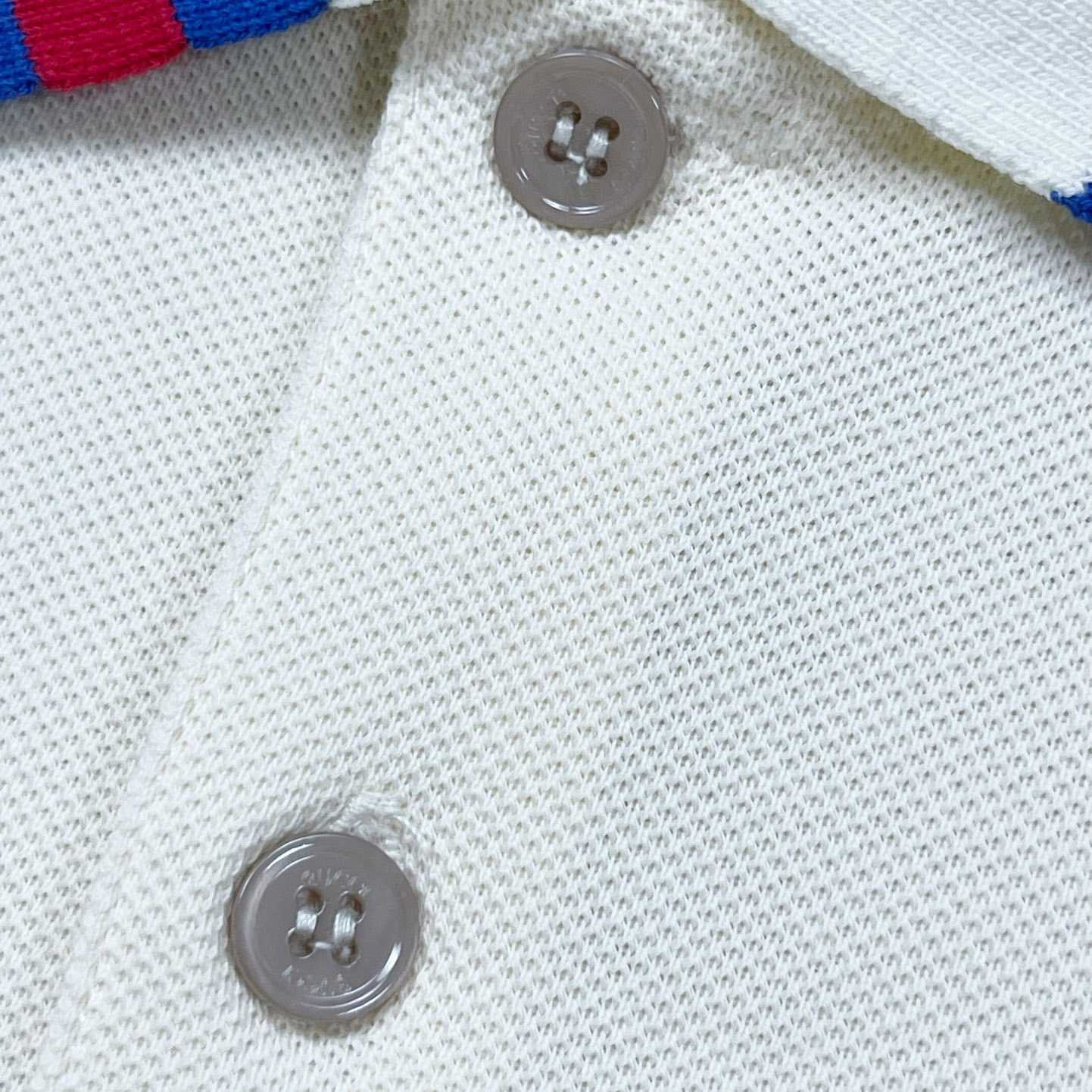 Gucci Cotton Piquet Polo With Web Collar - DesignerGu