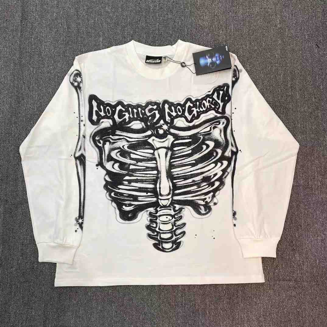 Hellstar Airbrushed Bones Longsleeve - DesignerGu