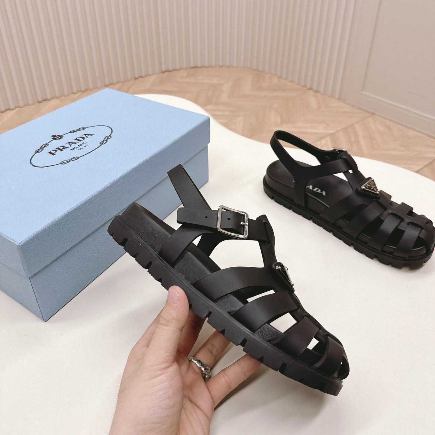 Prada Sporty Fisherman Sandals - DesignerGu