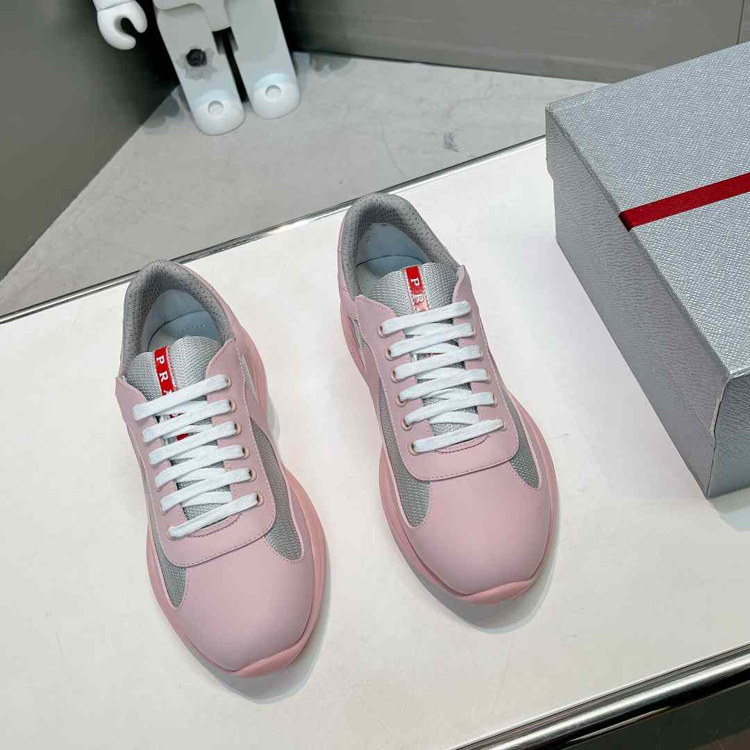 Prada America's Cup Soft Rubber And Bike Fabric Sneakers - DesignerGu