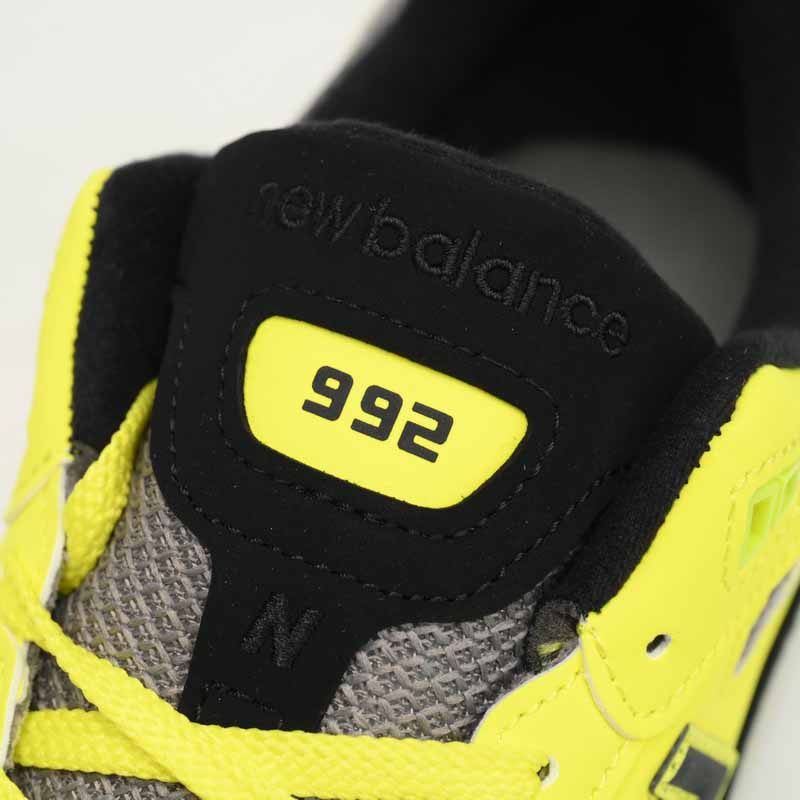 New Balance 992 Black And Yellow Sneakers      M992FG  - DesignerGu