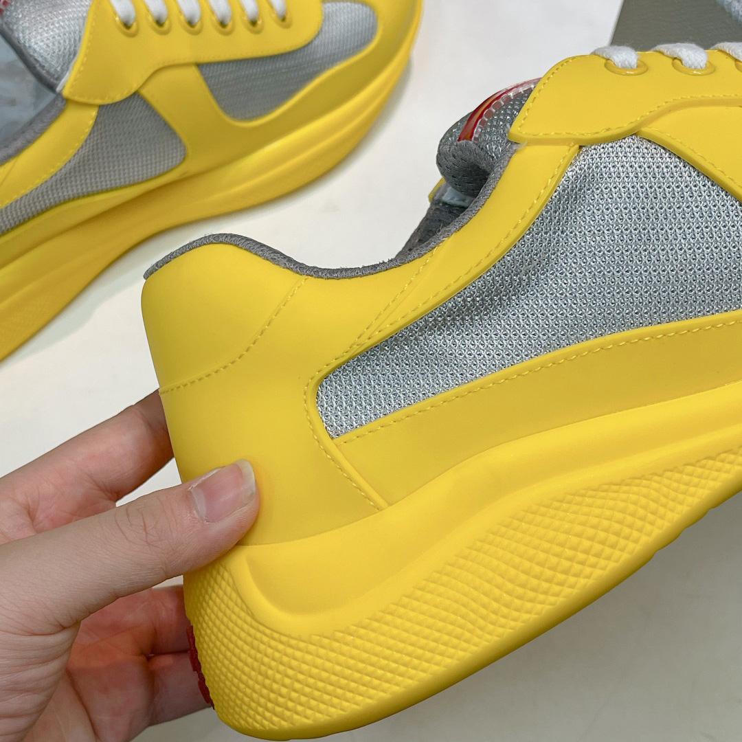 Prada America's Cup Soft Rubber And Bike Fabric Sneakers - DesignerGu