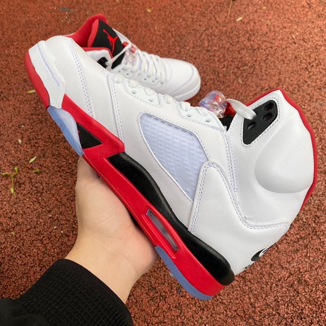 Air Jordan 5 Fire Red Sneakers     136027/440888-120 - DesignerGu