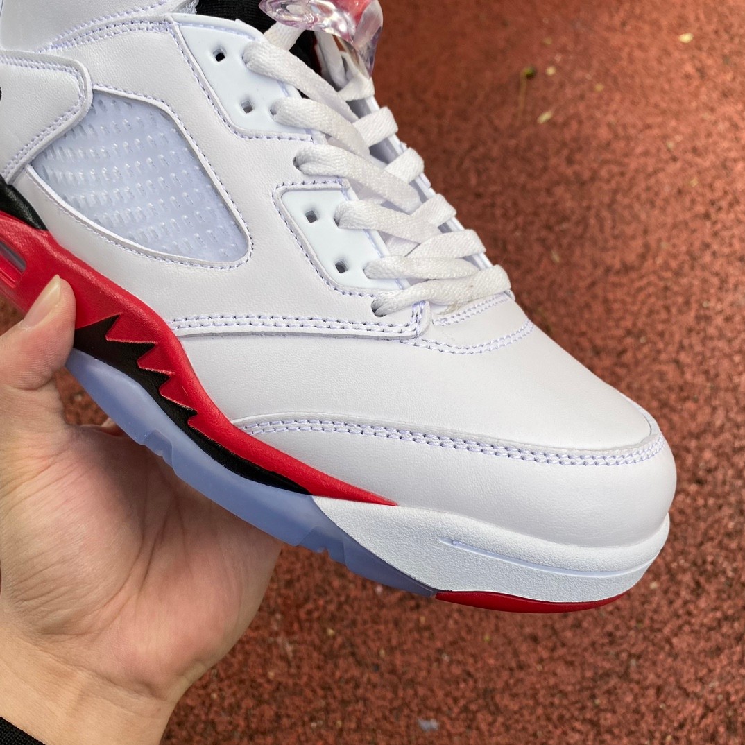 Air Jordan 5 Fire Red Sneakers     136027/440888-120 - DesignerGu