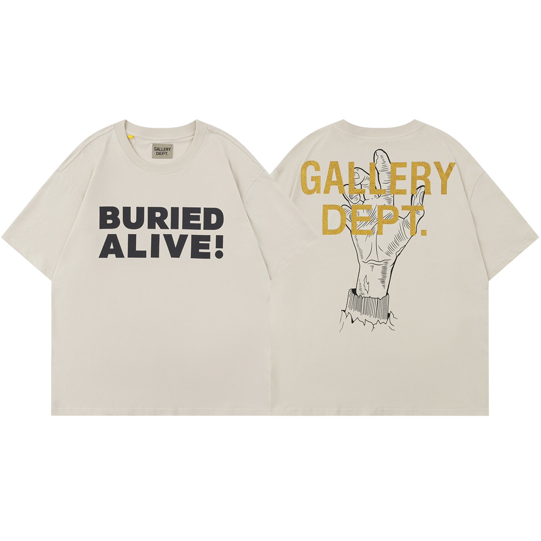 Gallery Dept.Cotton-Jersey T-Shirt - DesignerGu