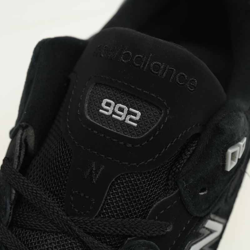 New Balance 992 Black Sneakers      M992BL  - DesignerGu