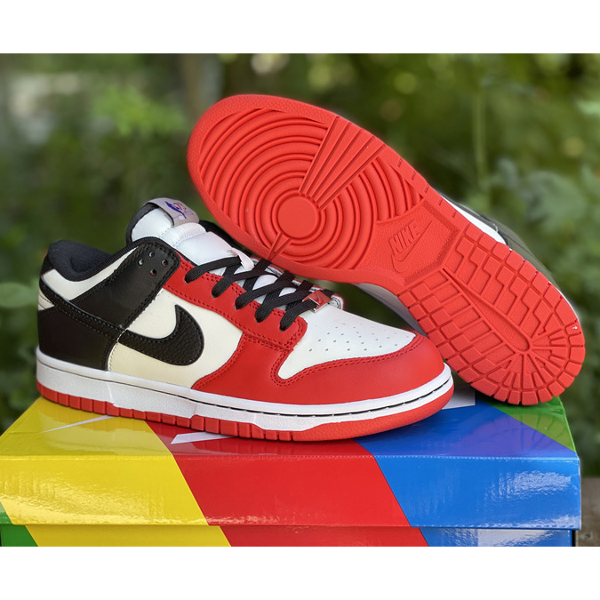 NBA x Nike Dunk Low EMB '75th Anniversary' Sneaker       DD3363-100 - DesignerGu