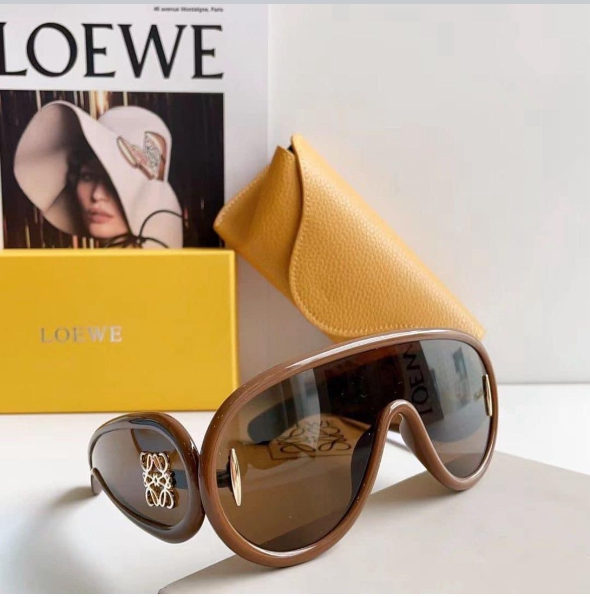 Loewe Wave Mask Sunglasses - DesignerGu