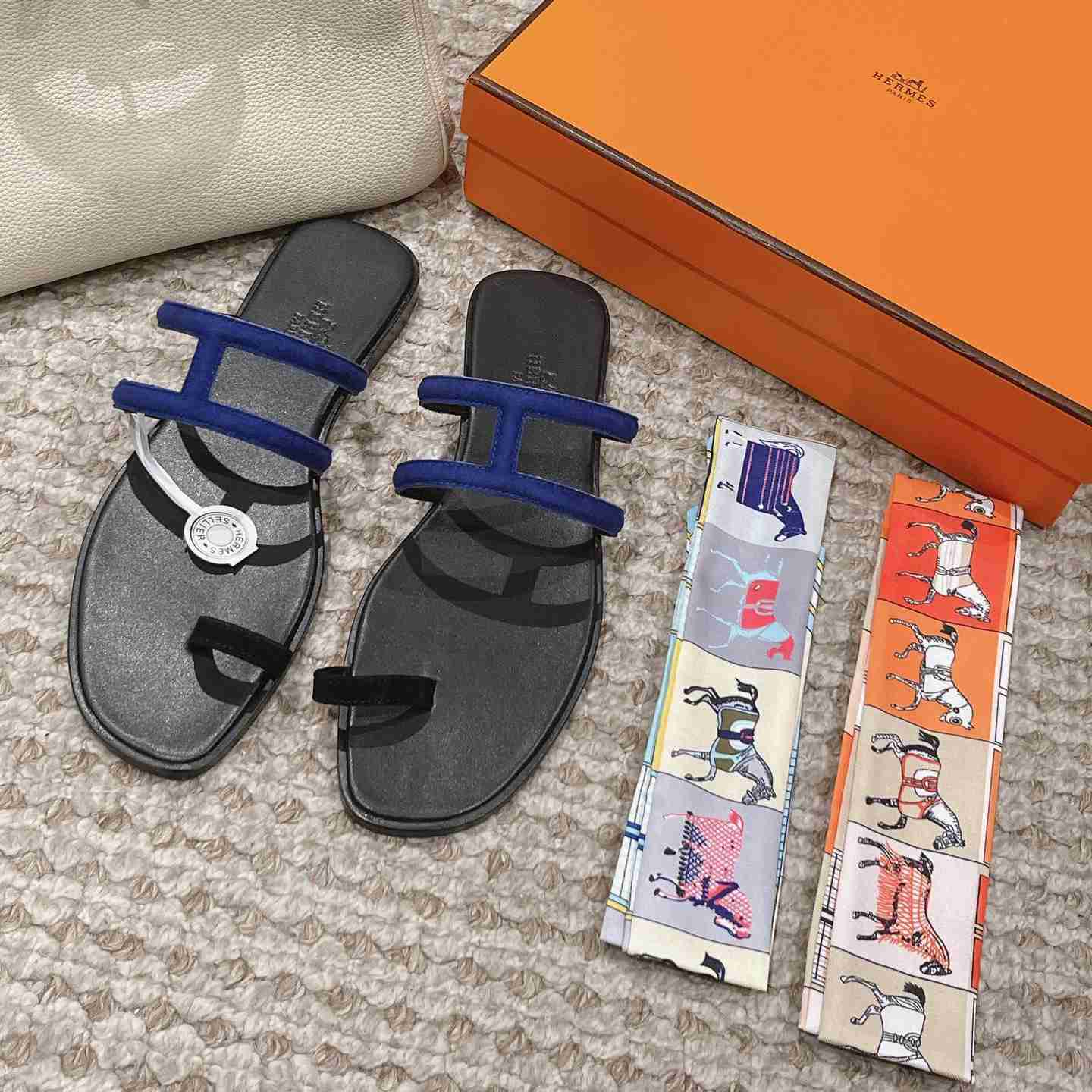 Hermes Georgia Sandal - DesignerGu