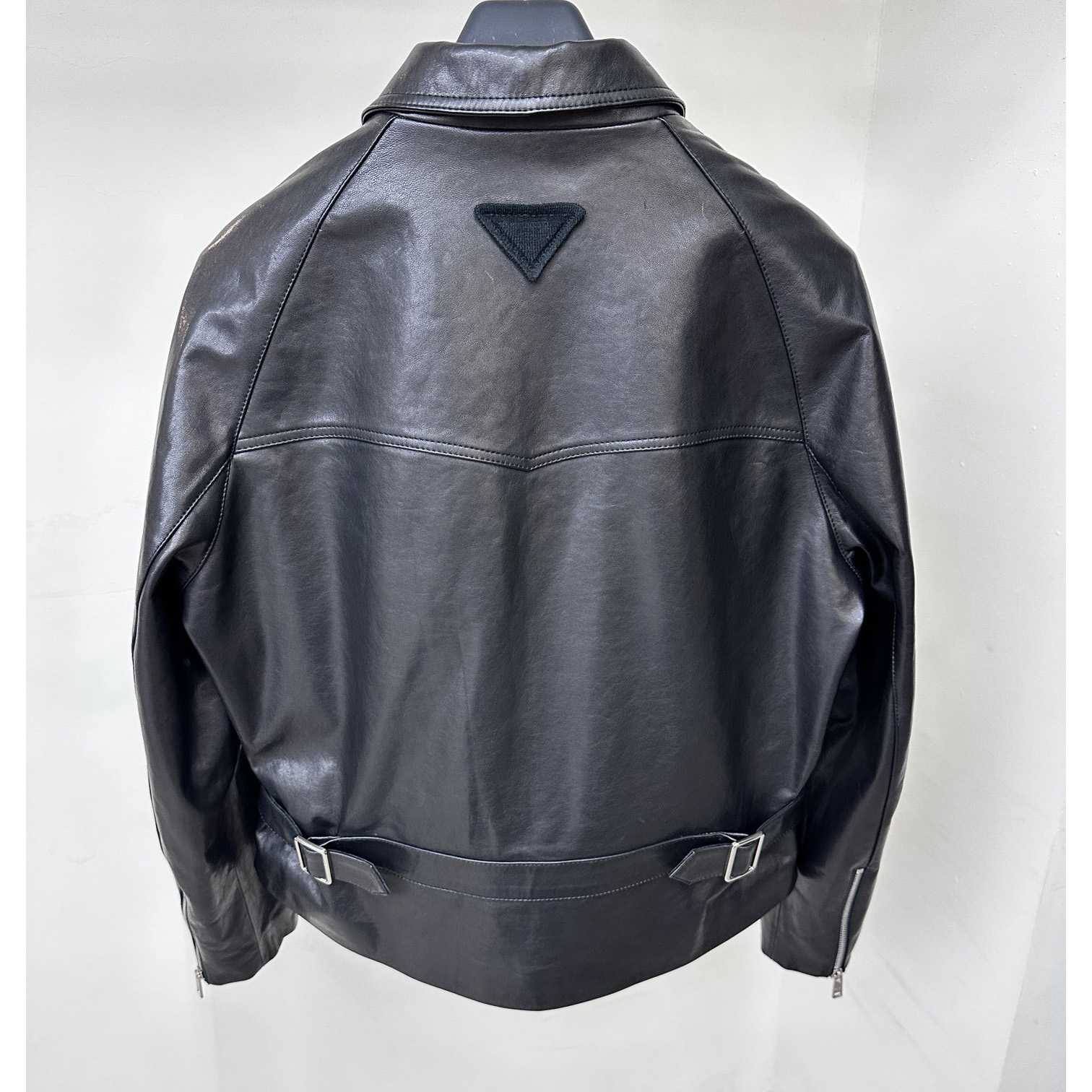 Prada Leather Jacket - DesignerGu