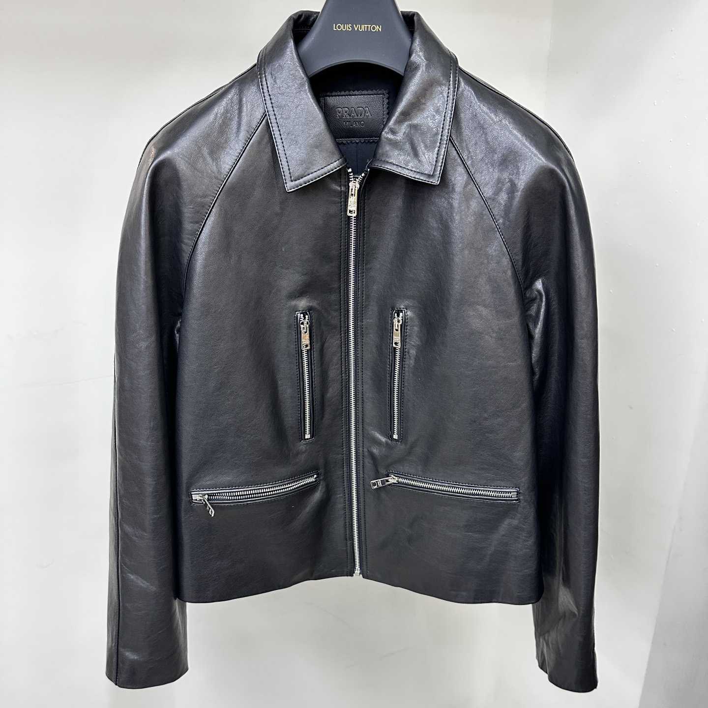 Prada Leather Jacket - DesignerGu