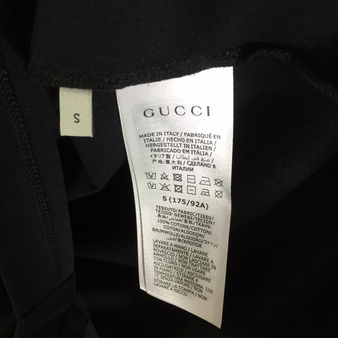 Gucci Cotton Polo With Interlocking G - DesignerGu